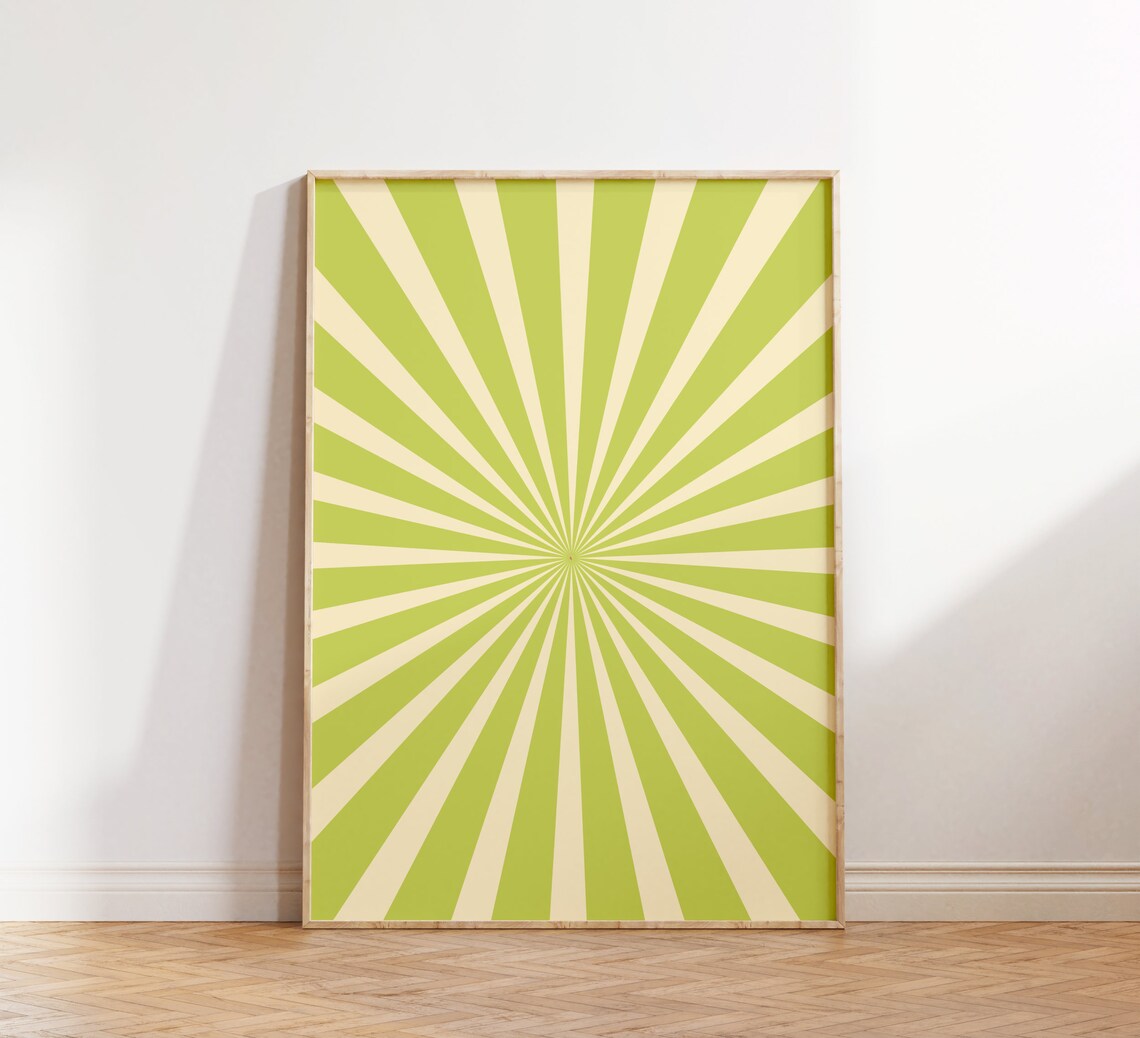 Retro Groovy Wall Print, 90s Style Art Print - Image 2