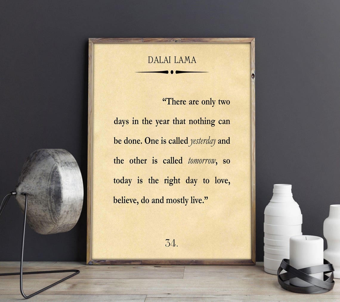 Custom Book Quote Wall Art Print, Literary Gift - Image 2