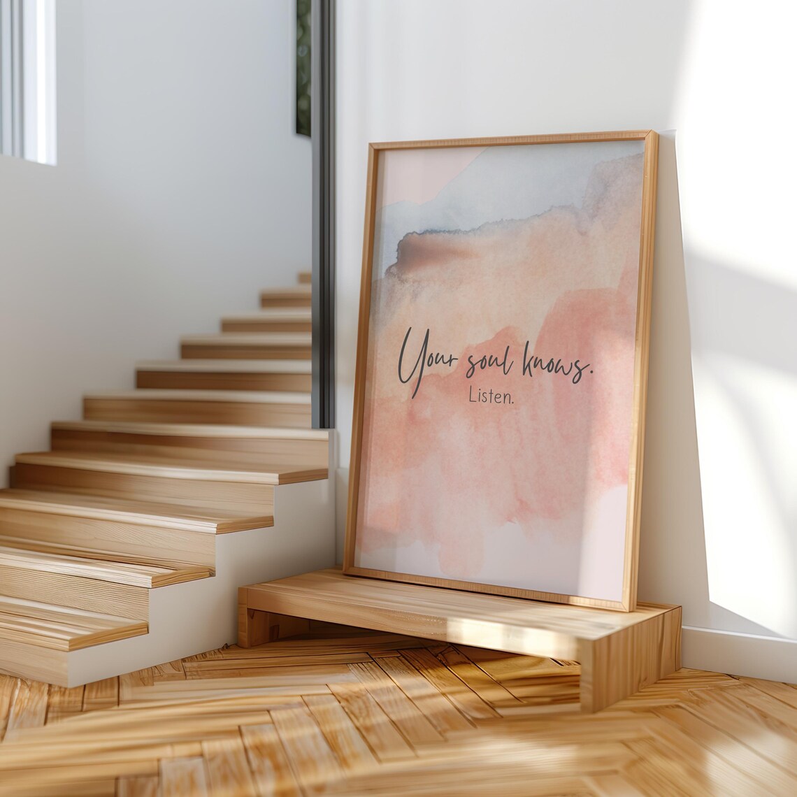 Your Soul Knows Minimalist Manifestation Poster - Image 2