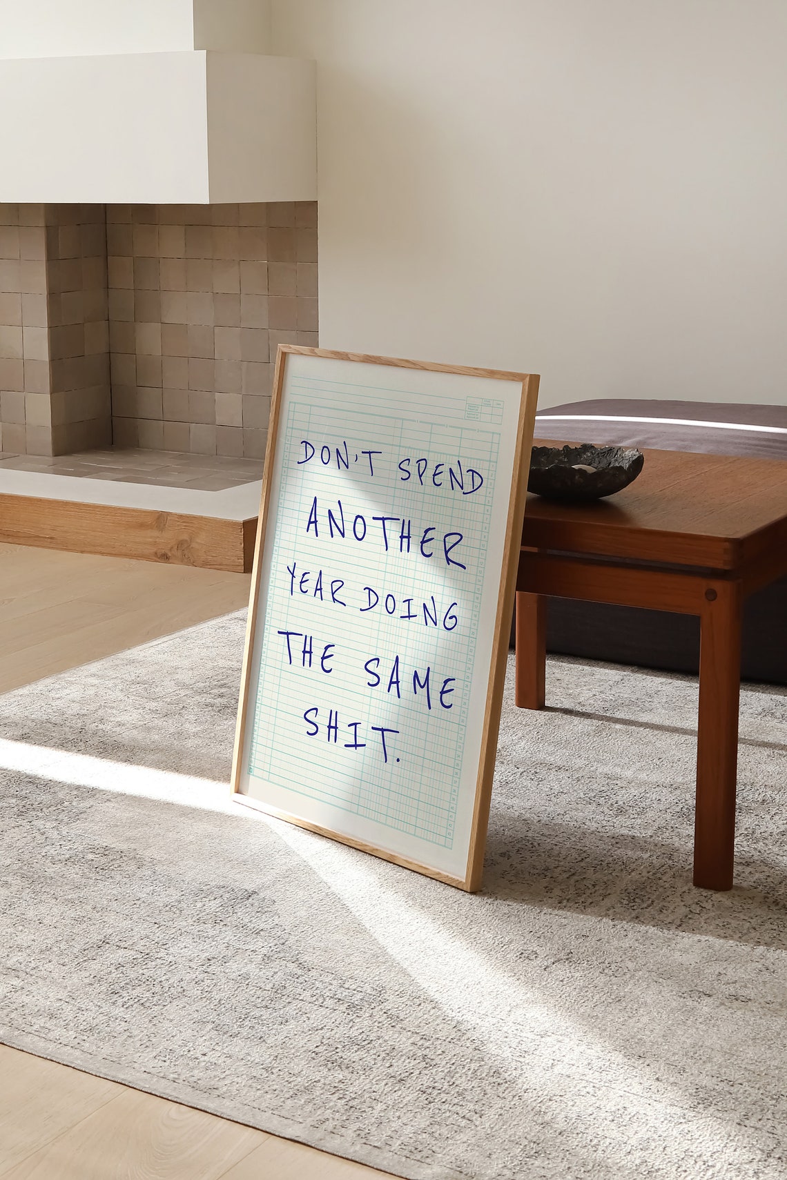 Do Not Spend Another Year Doing the Same Funny New Year Resolution Poster - Image 2