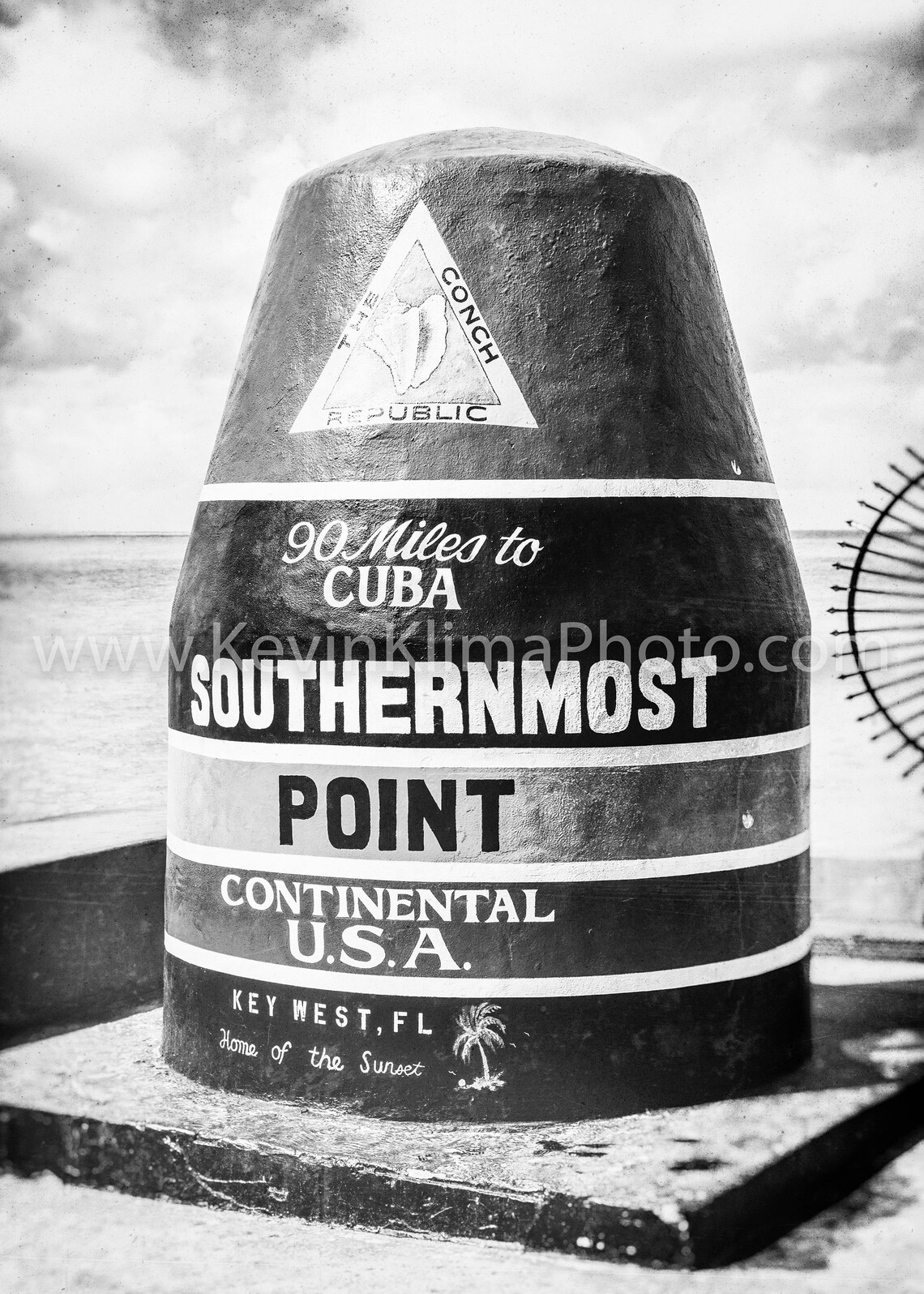 Key West Southernmost Point Marker Travel Poster - Image 2