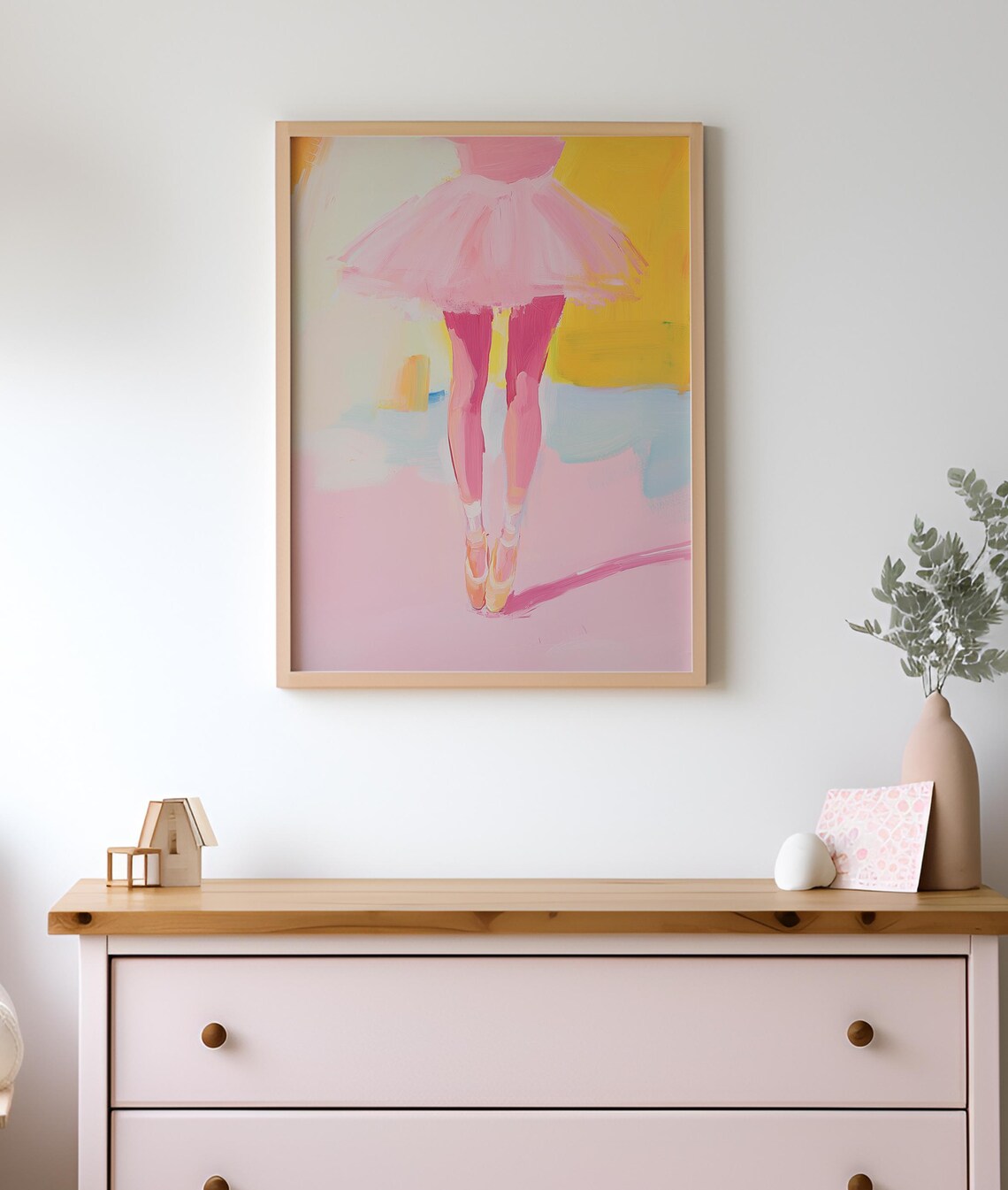 Ballerina Coquette Nursery Art Print, Balletcore Decor - Image 4