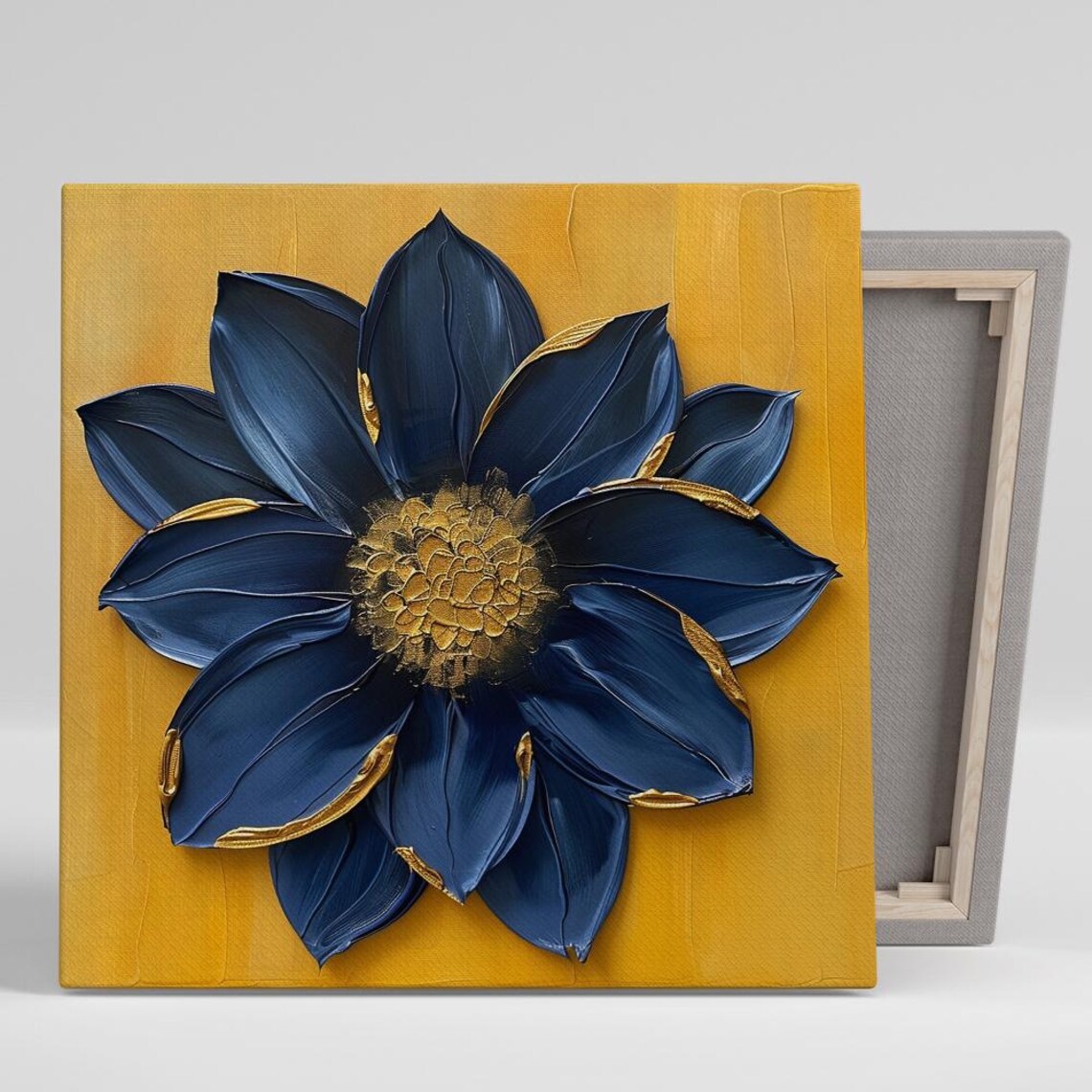 Dahlia Contemporary Floral Art Print, Modern Decor