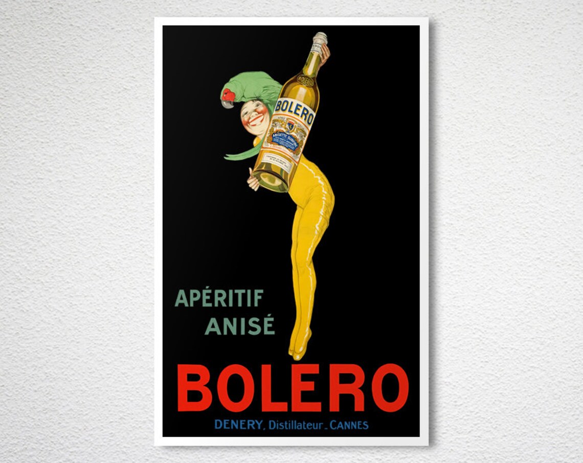 Aperitif Anise Bolero Vintage Food Drink Poster - Image 2