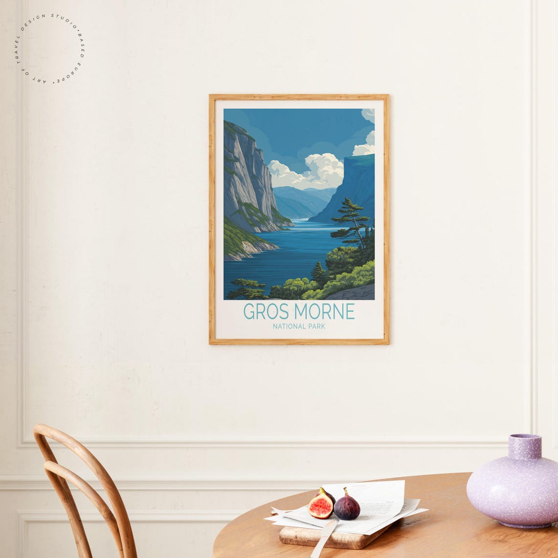 Gros Morne National Park Canada Fjord Cliffs Scenic Travel Poster - Image 4