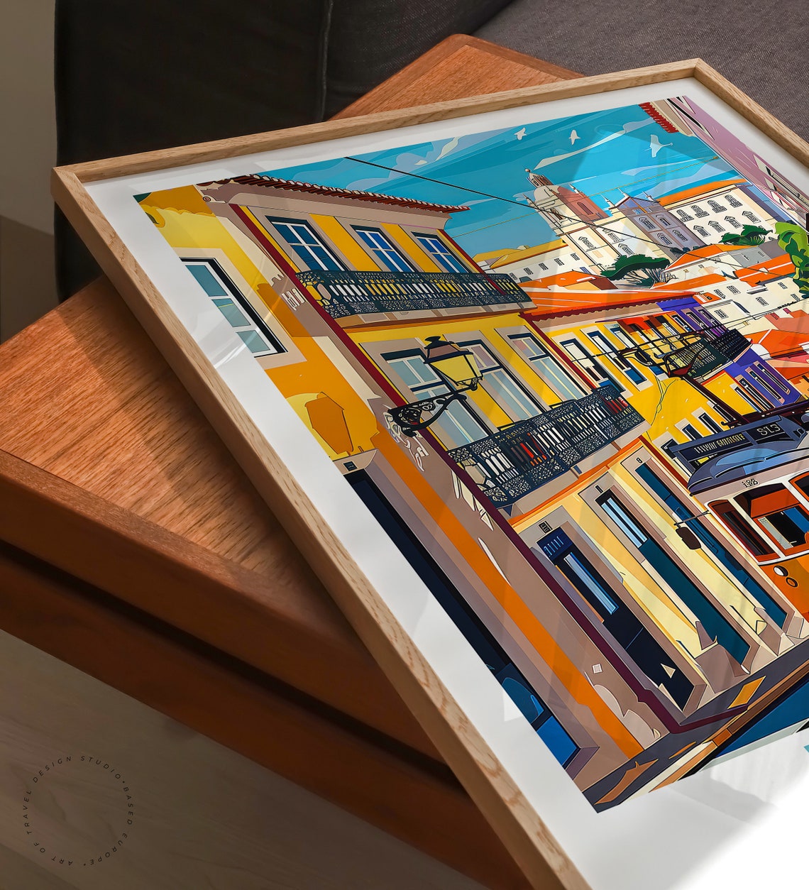 Lisbon Travel Poster, Portugal Wall Art Decor - Image 6