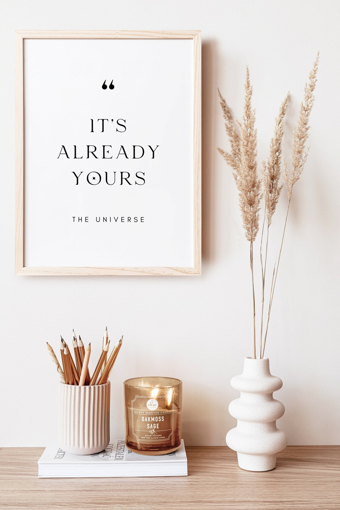 Its Already Yours Manifestation Poster, Spiritual Affirmation - Image 6