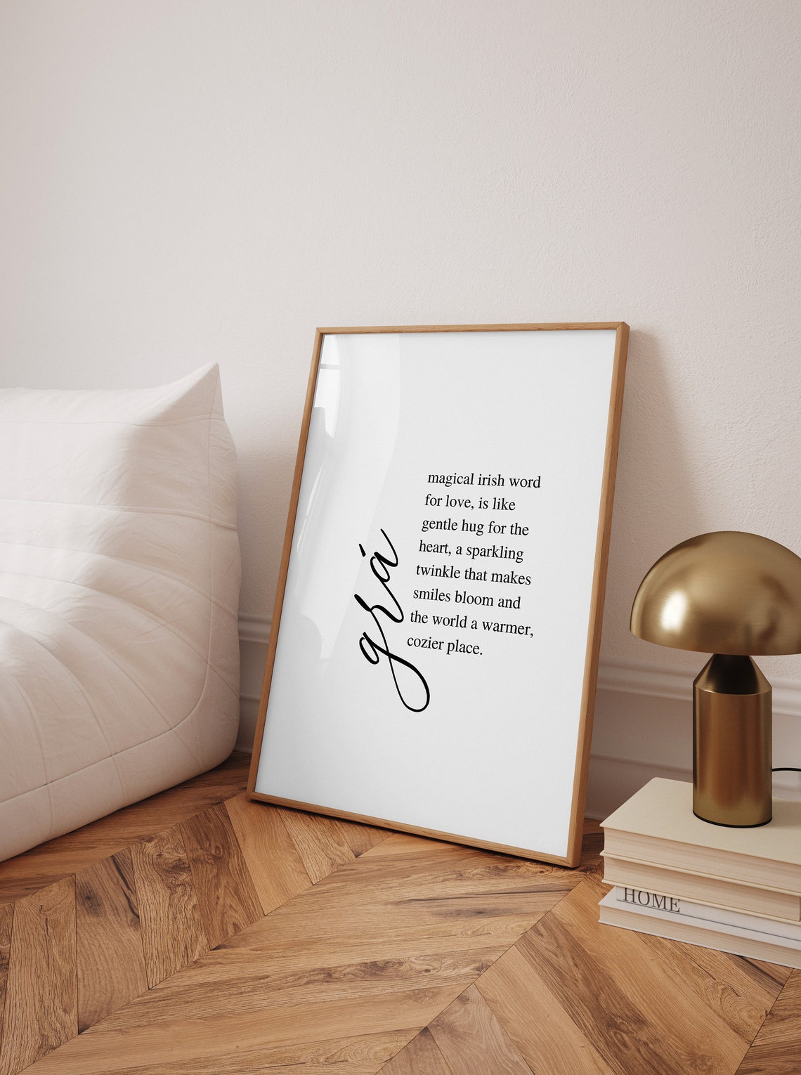 Slainte Definition Irish Cheers Toast Script Typography Poster - Image 4
