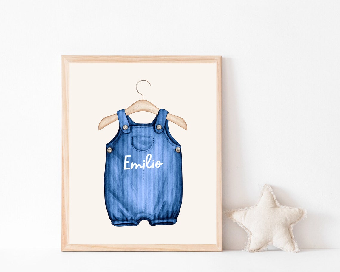 Boho Custom Baby Name Poster, Nursery Decor - Image 3
