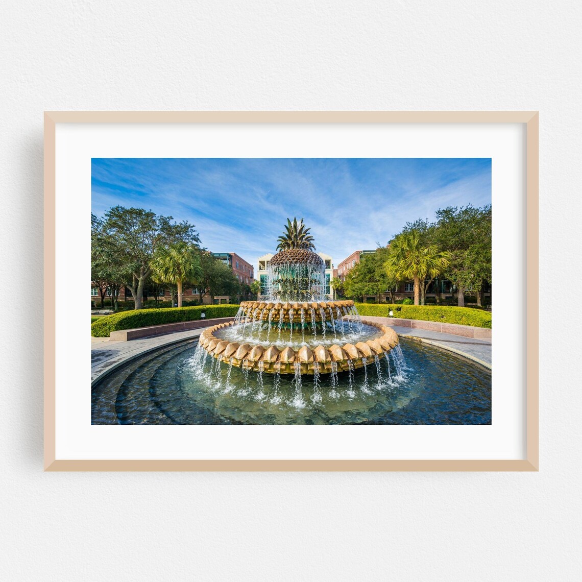 Charleston South Carolina Travel Poster, City Architecture