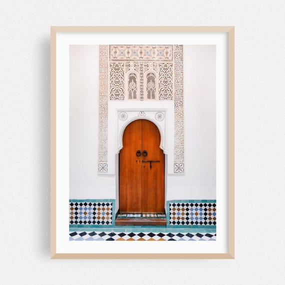Marrakesh Print Marrakeshsafi Wall Art Morocco Framed Architecture Home Decor Pattern Poster Deco Fine Geometric
