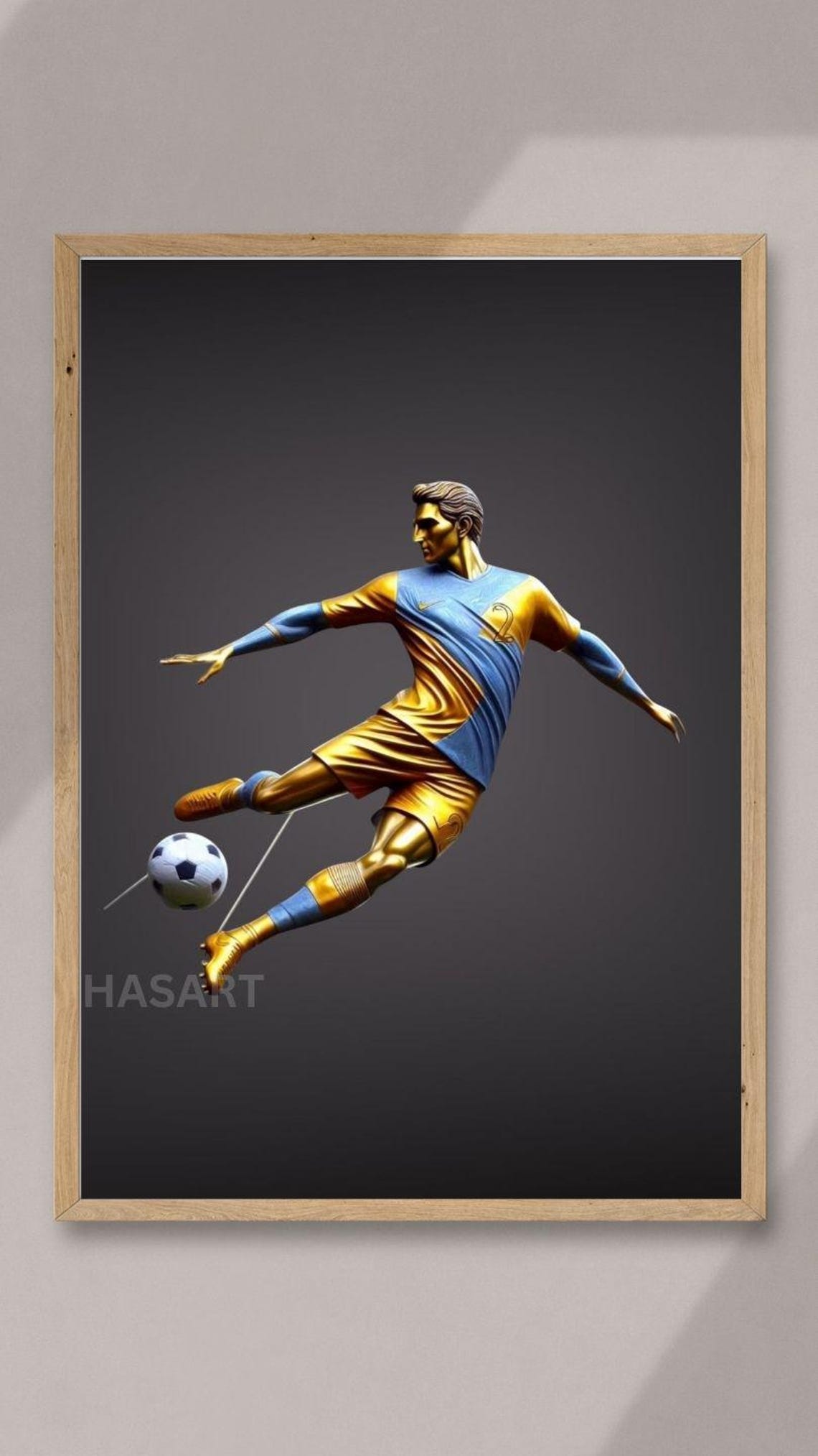 Footballer Wall Art Football Player Illstrasyon Wall Art Minimalist Wall Art Pdf Files Print Wall Art Soccer Player