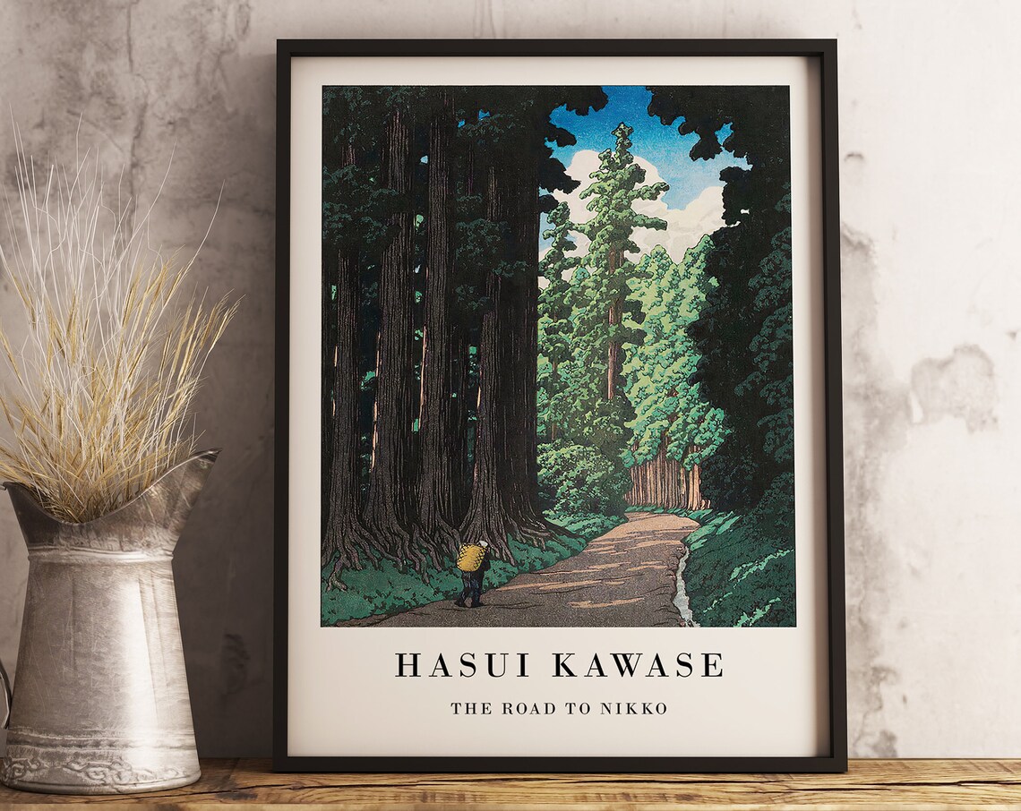 Japanese Exhibition Poster, Kawase Hasui Art Print - Image 3