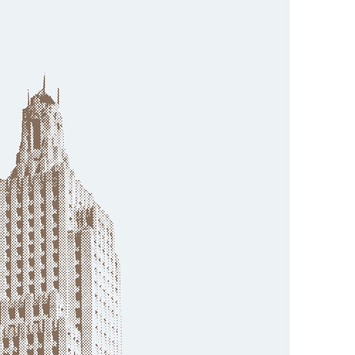 Kansas City Minimalist Skyline, Power and Light Art Print - Image 2