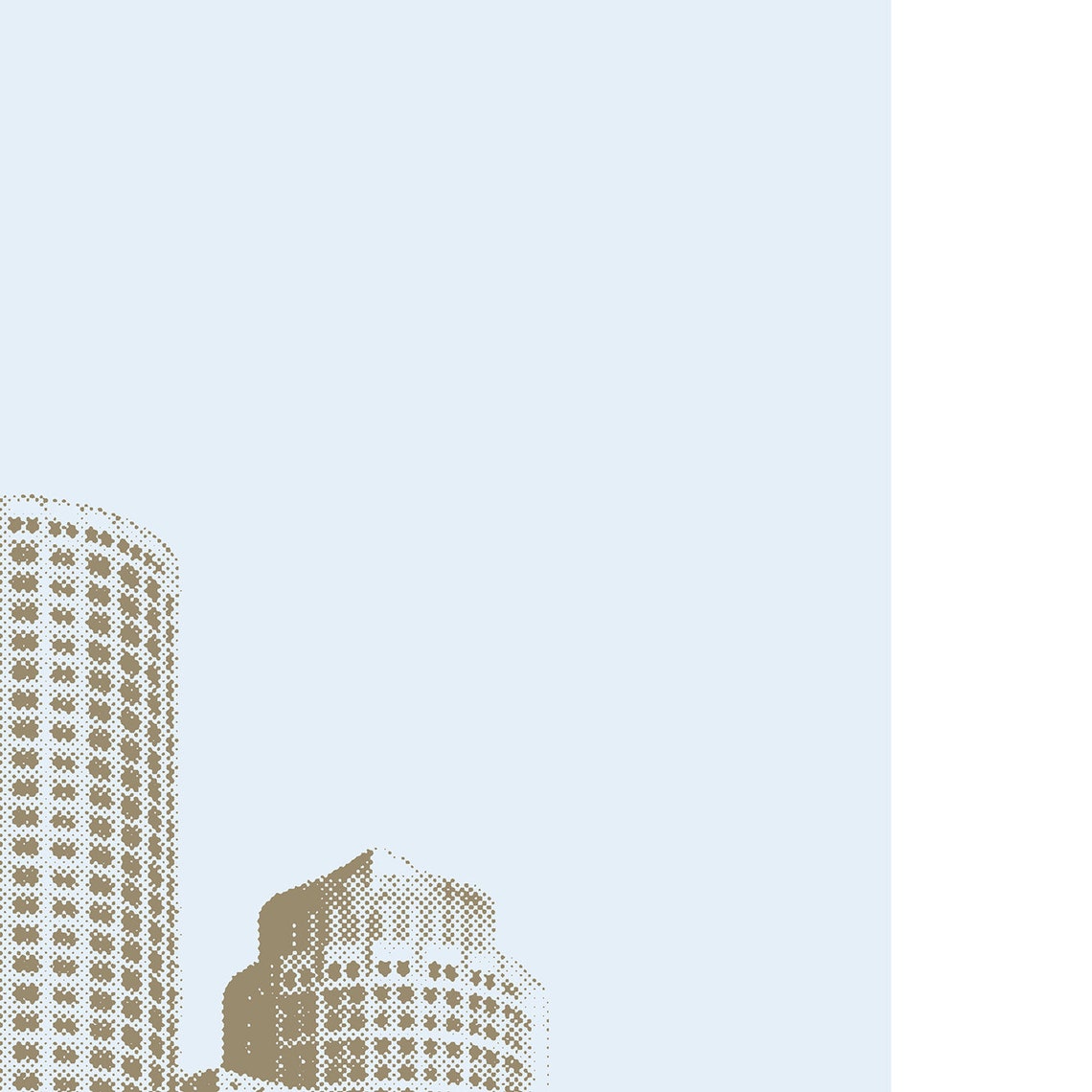 Boston International Place Minimalist Travel Poster - Image 3