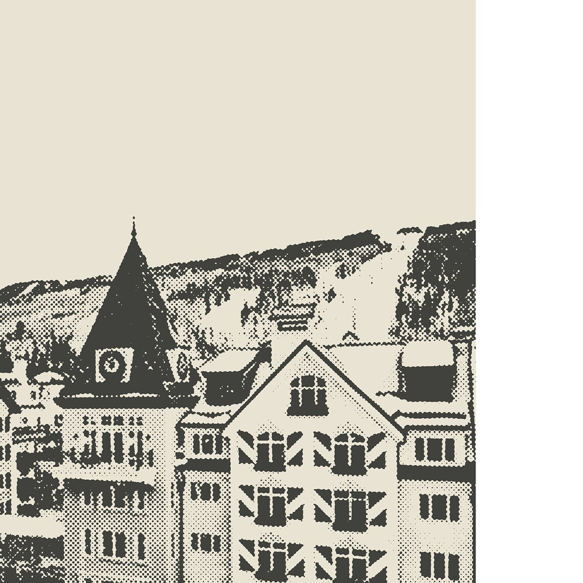 Vail Colorado Skyline, Minimalist Poster Print - Image 2