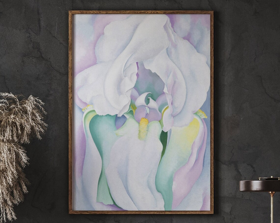 Georgia Okeeffe Modernism Art Print, Home Wall Decor