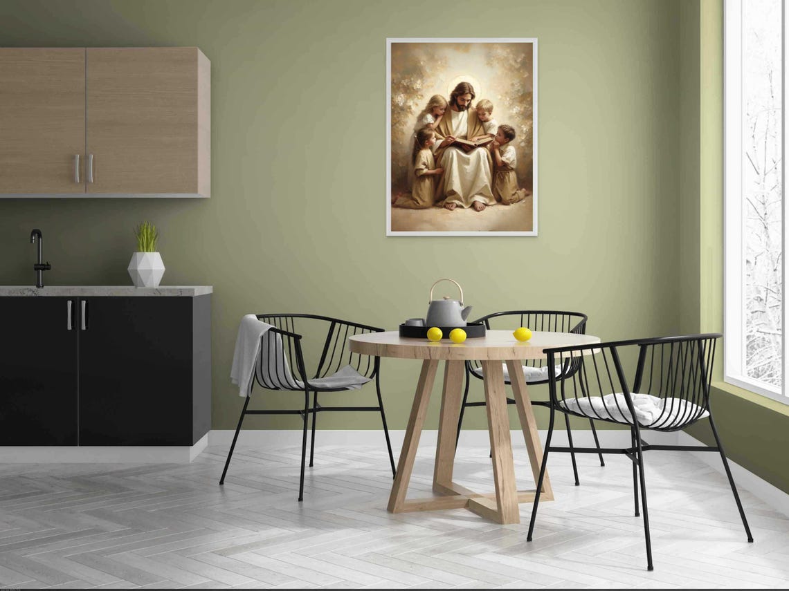 Children Of Christ, Christian Nursery Art Print - Image 4