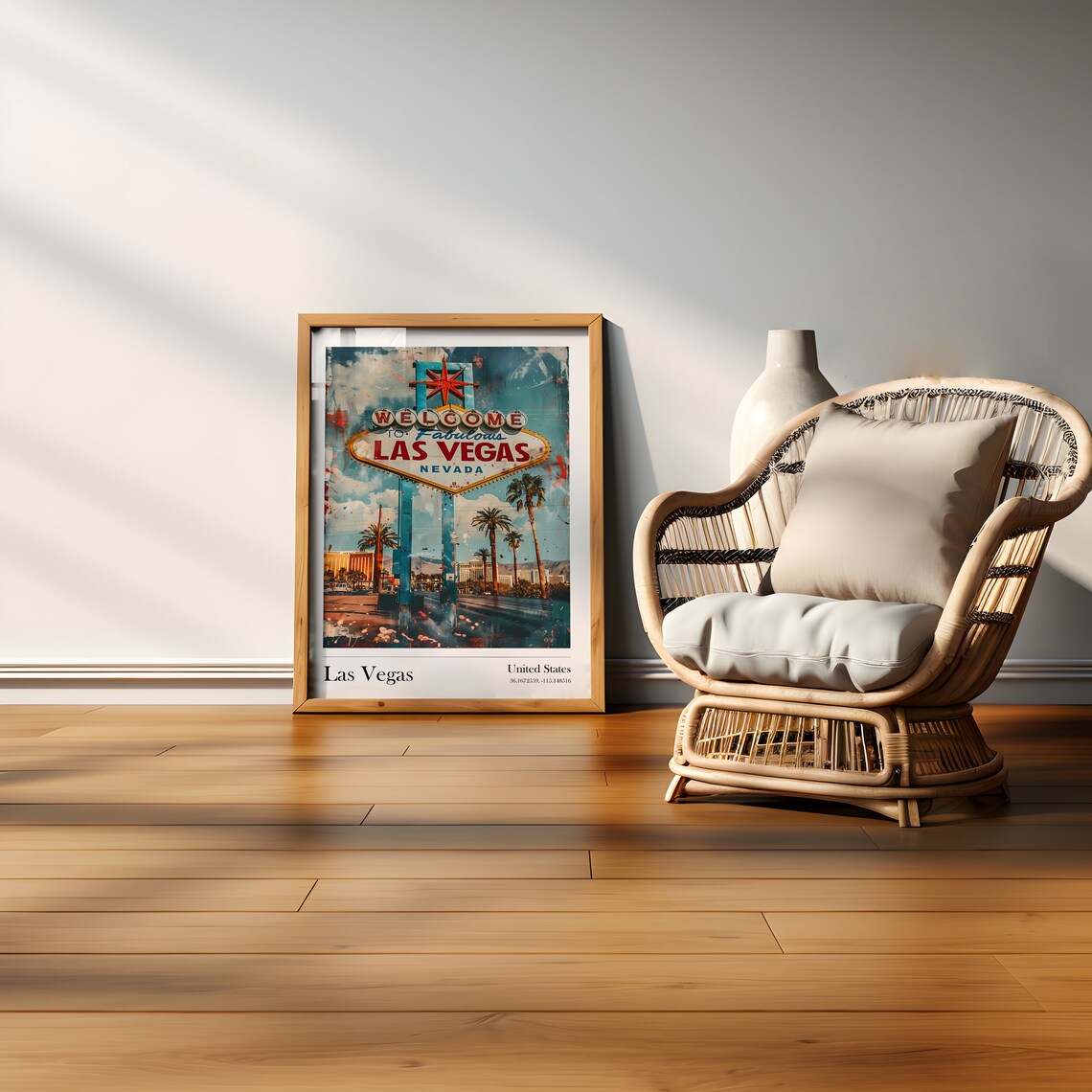 Las Vegas Nevada, Housewarming Gift Poster - Image 3