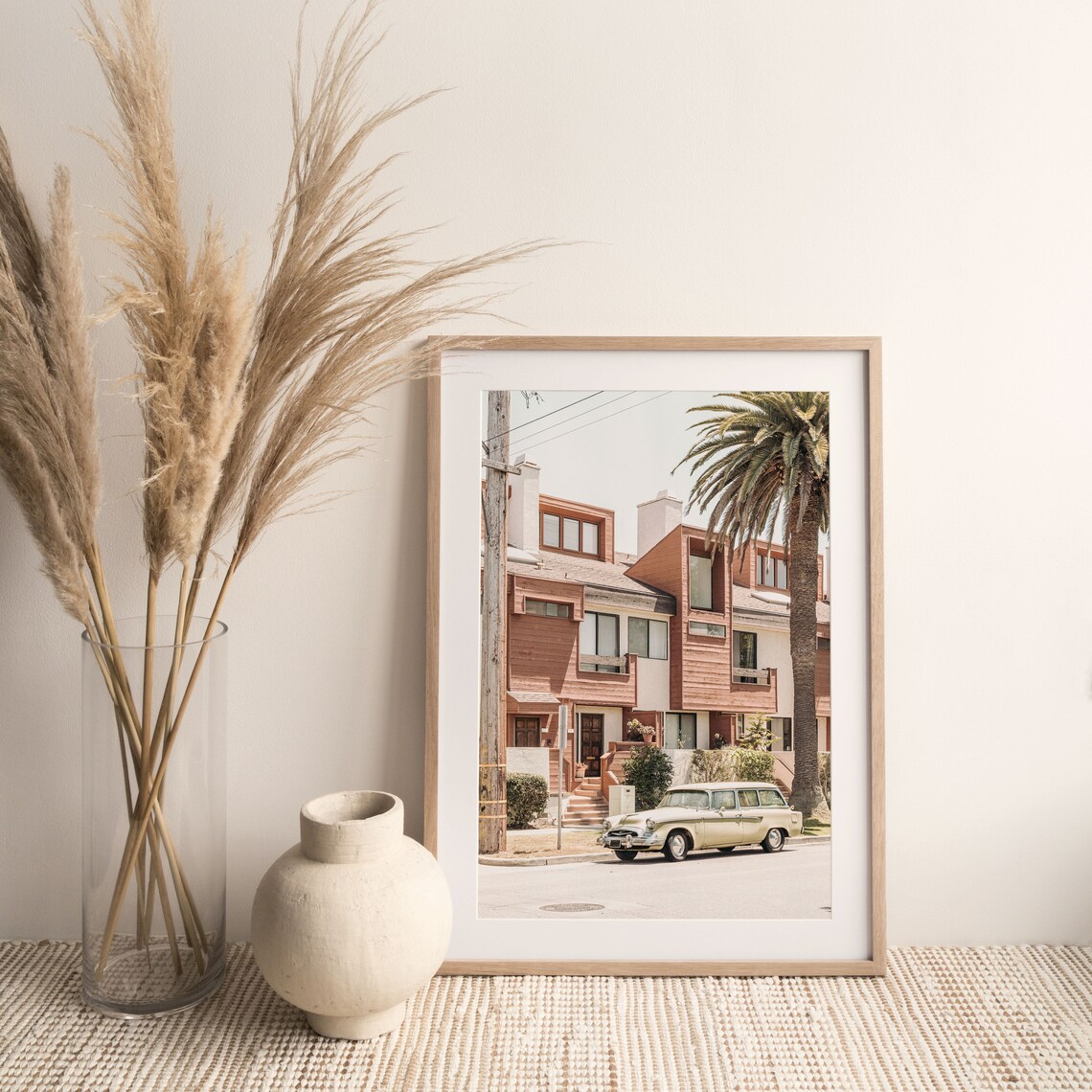 Santa Monica City Print, Cityscape Art Print - Image 3