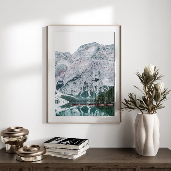 Mountain Landscape Nature Photography Poster Print