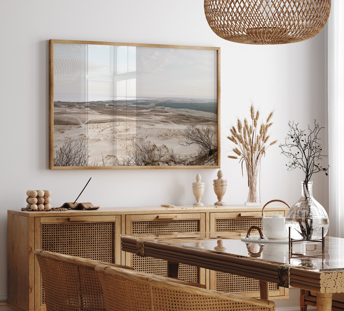 Modern Minimalist Nature Landscape Art Print - Image 2