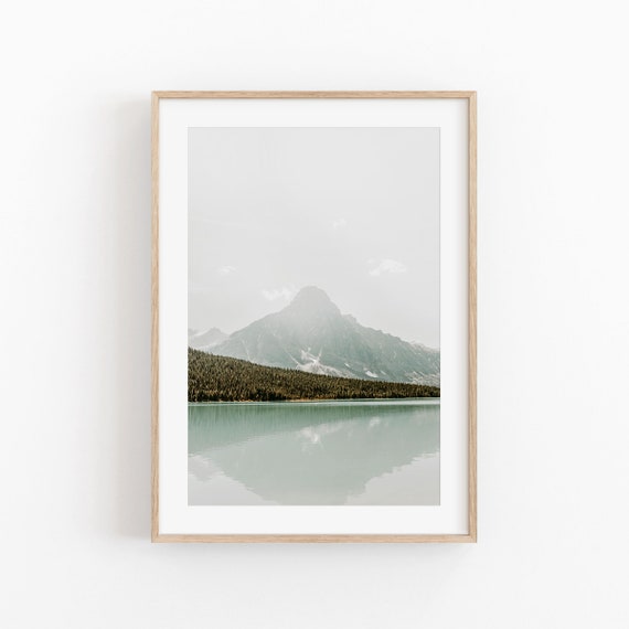 Canada Nature Print, Modern Minimalist Wall Decor