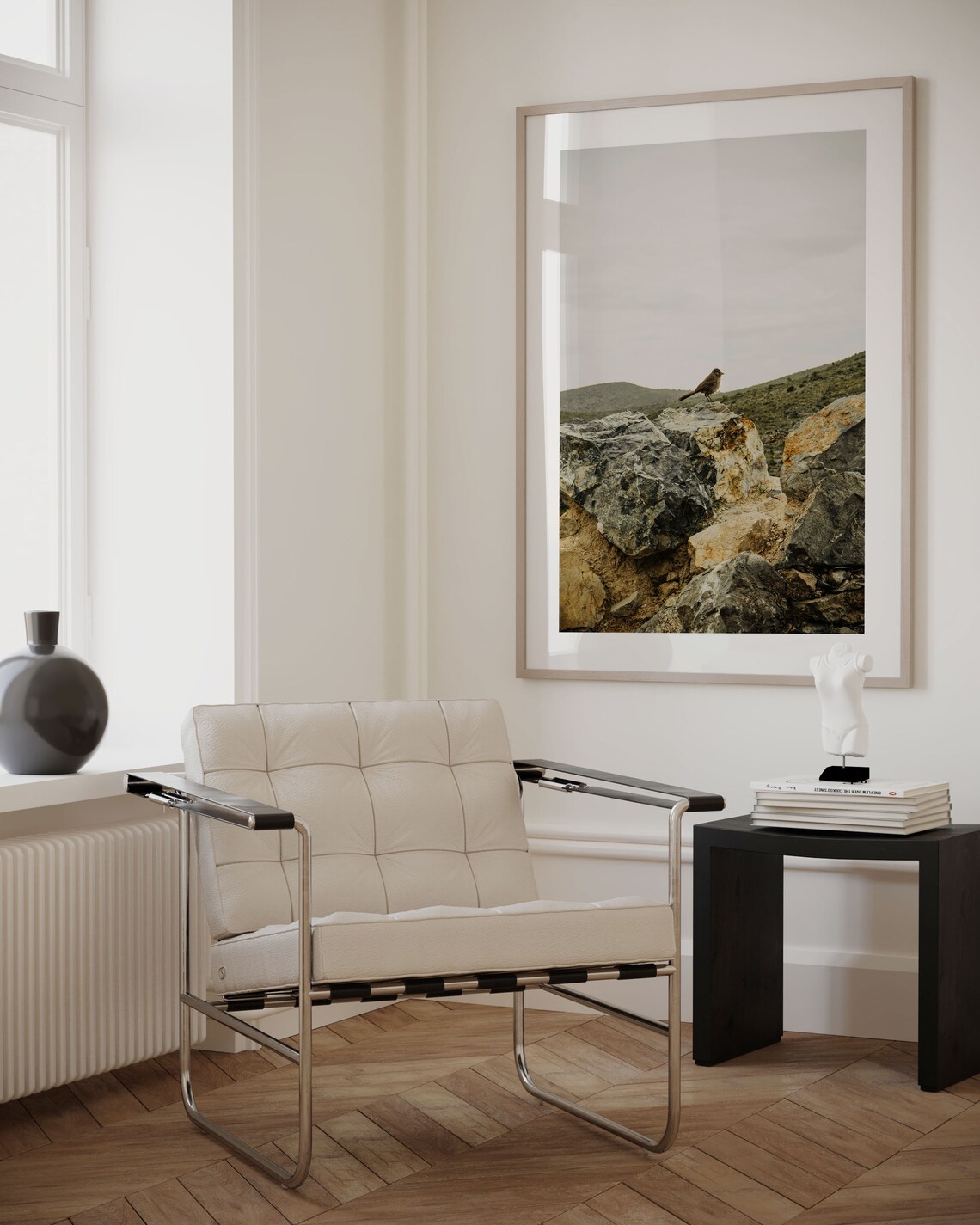 Bird Art Print, Mountain Nature Wall Art - Image 2