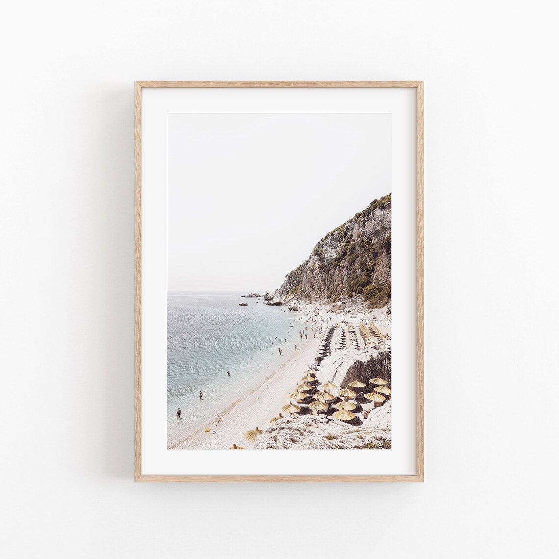 Beach Ocean Art Print, Modern Minimalist Boho - Image 4