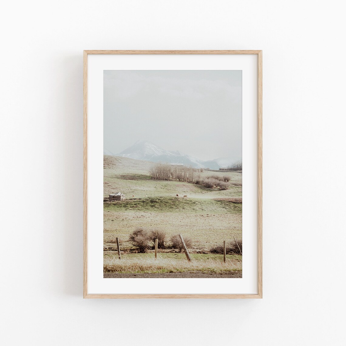 Nature Print Canada Poster, Modern Minimalist Art Print