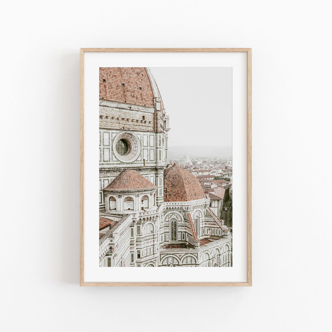 Italy Print Cityscape Wall Art Photography Print City View Art Square Photo Poster Florence Living Room Decor Italy Photo Poster
