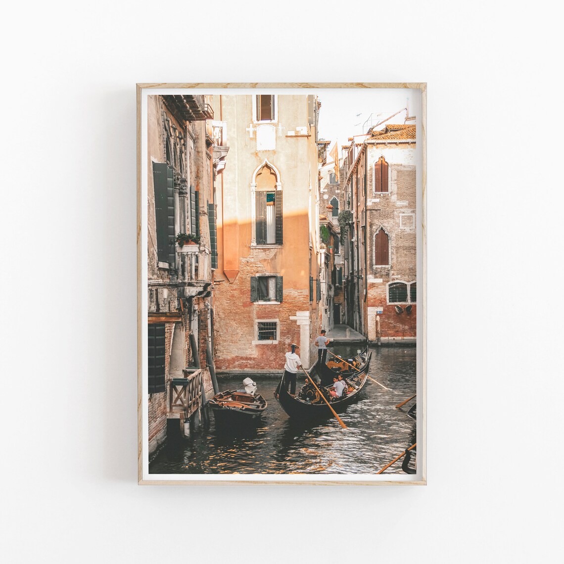 Venice City View Travel Poster, Living Room Decor