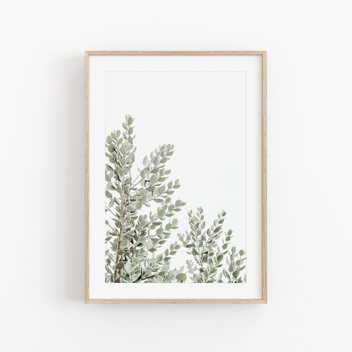 Botanical Floral Art Print, Boho Farmhouse Decor