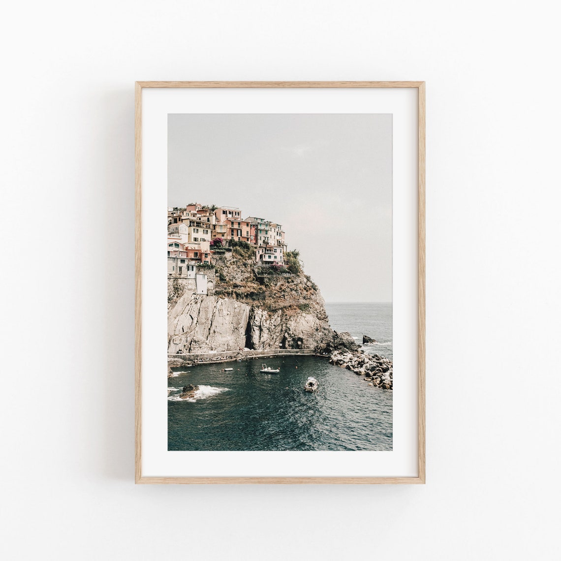 Italy Pastel Tones Wall Art Print