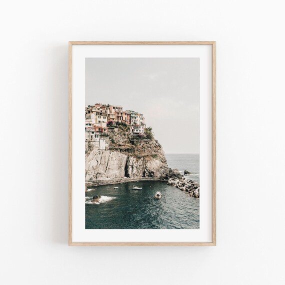 Italy Pastel Tones Wall Art Print