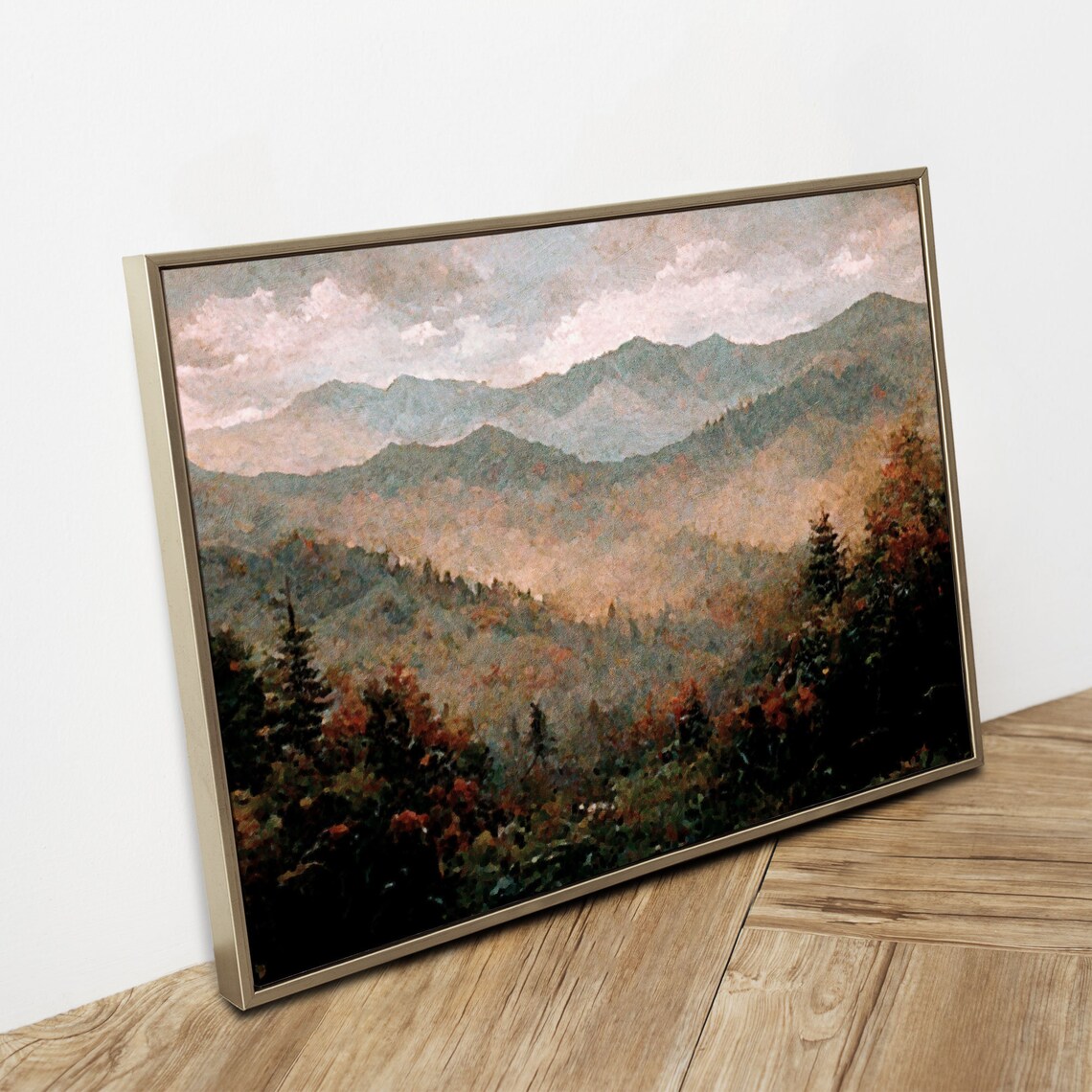 Great Smoky Mountains National Park Vintage Art Print - Image 3