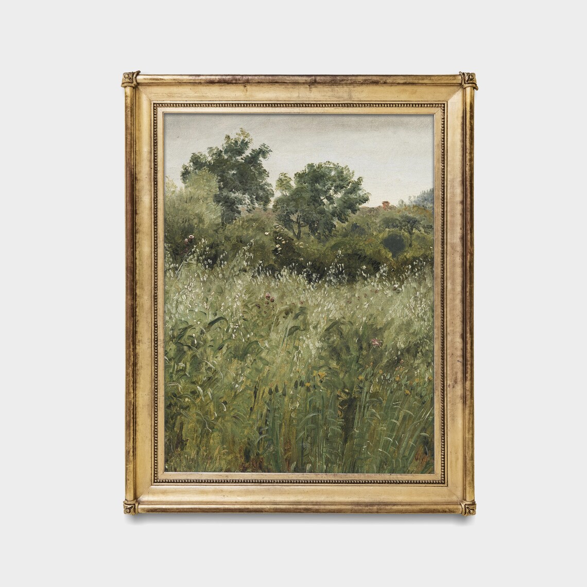 Vintage Country Landscape Farm Field Poster - Image 2