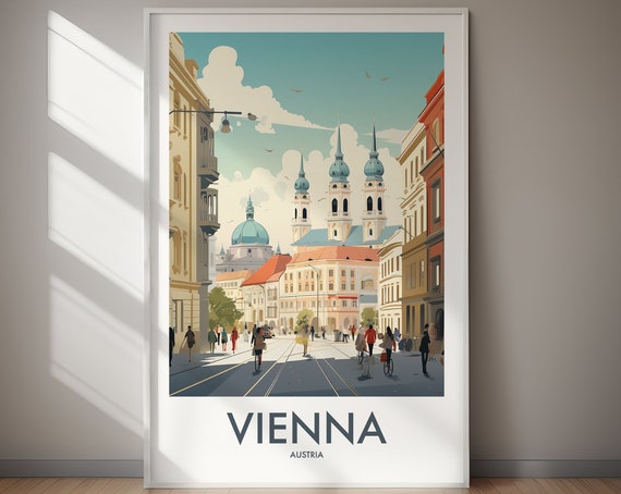 Vienna Austria Travel Gift For Her Poster