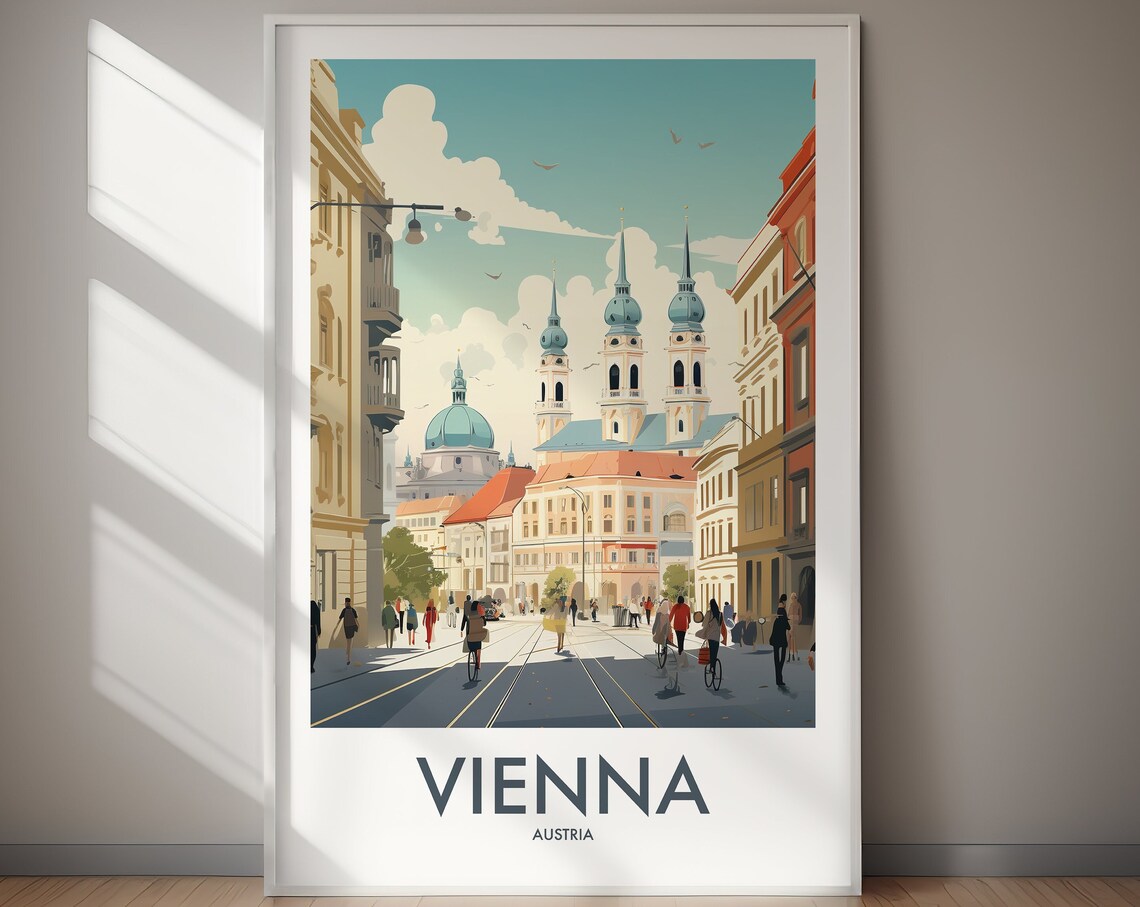 Vienna Austria Travel Gift For Her Poster