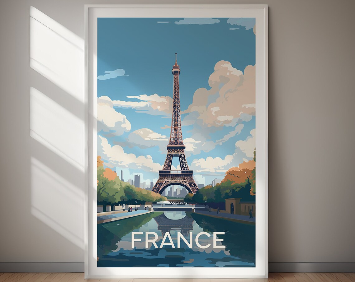 France Travel Poster, European Wall Art Print - Image 2