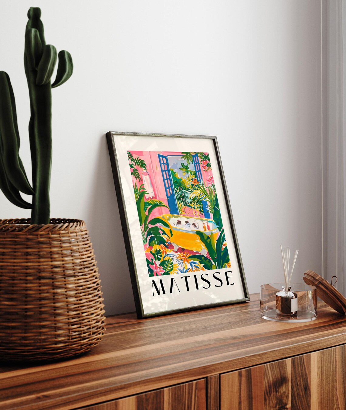 Rats In Bathtub, Matisse-Inspired Bathroom Art Print - Image 2