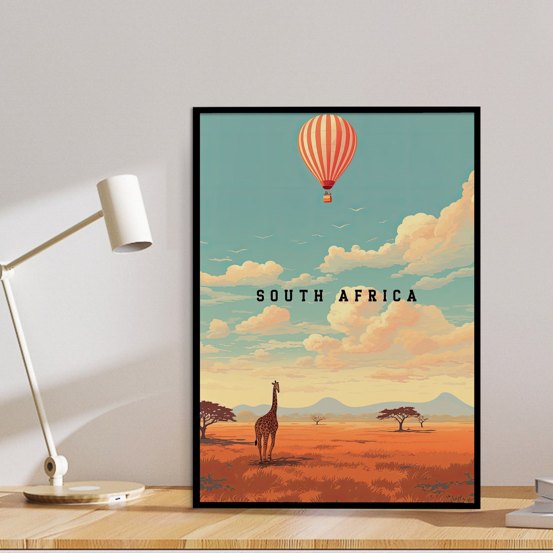 South Africa Poster Kruger National Park Safari Wildlife Art South Africa Safari Africa Travel Print Vintage South Africa Poster - Image 5