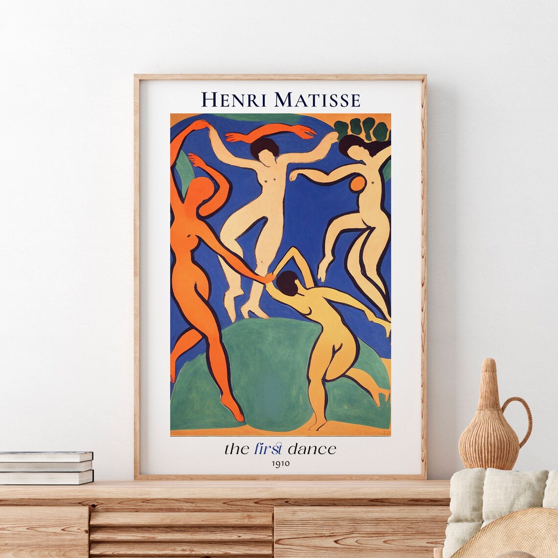 Matisse The First Dance Art Print, Indie Room Decor