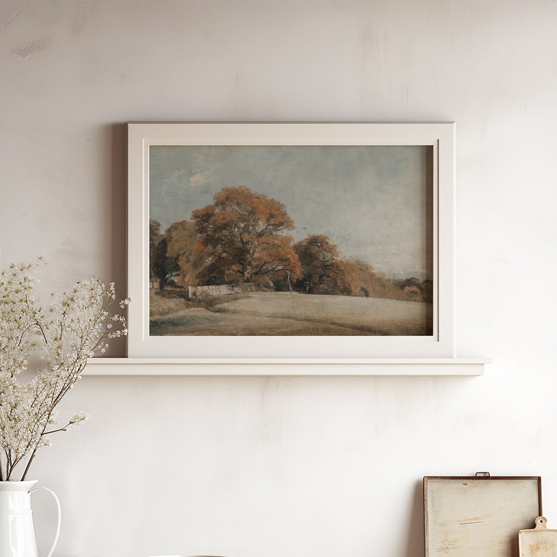 Autumn Landscape Art Print, Vintage Nature Decor - Image 5