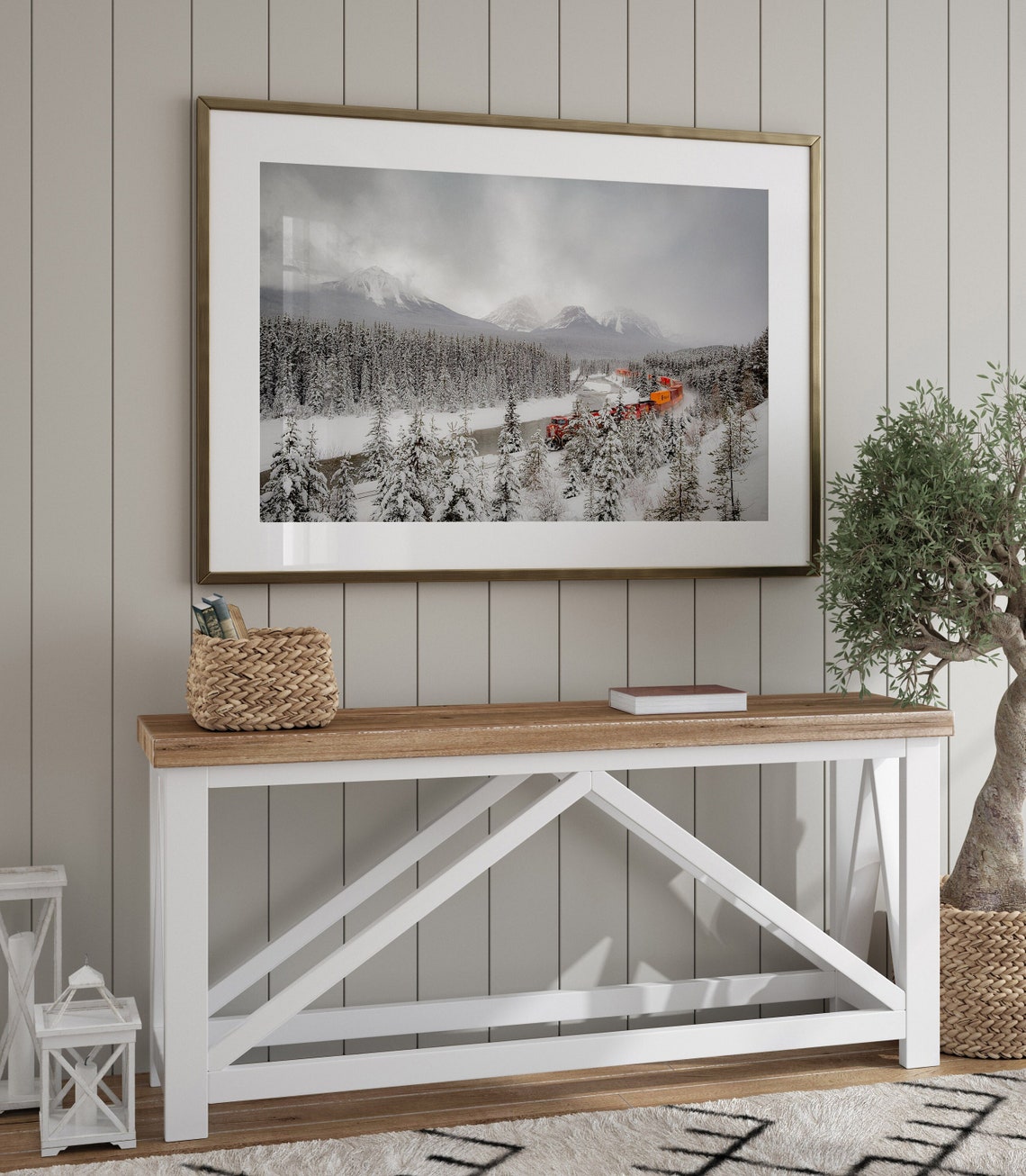 Canadian Rockies, Banff Winter Photography Poster