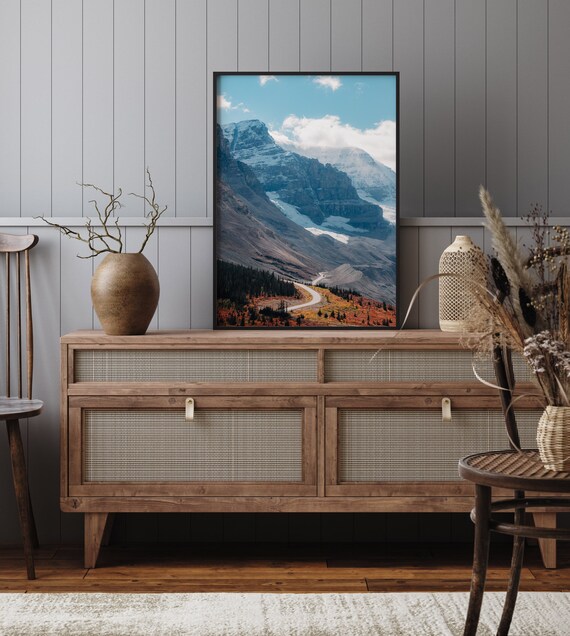 Banff Photo Poster Print, Icefields Parkway