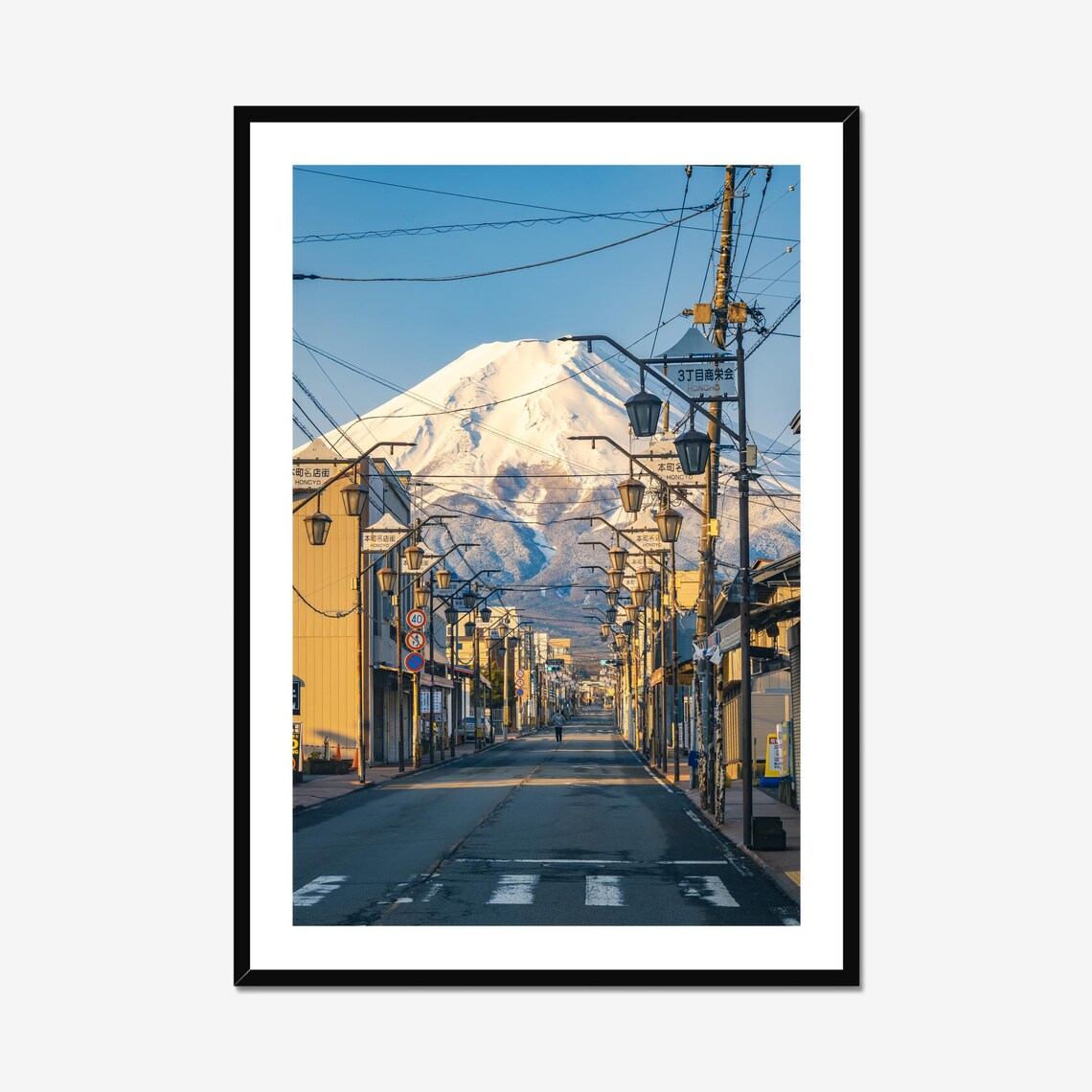 Mt Fuji Honcho Street, Iconic Japan Photography
