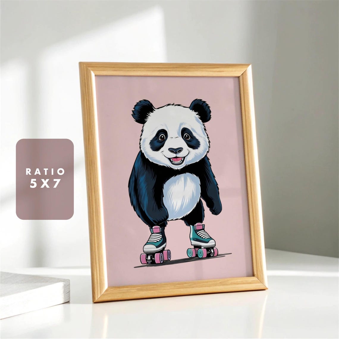 Baby Animal Wall Art Set, Pastel Nursery Prints - Image 4
