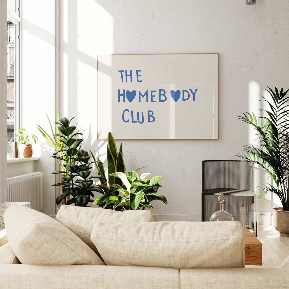 The Homebody Club Minimalist Heart Poster Print - Image 4