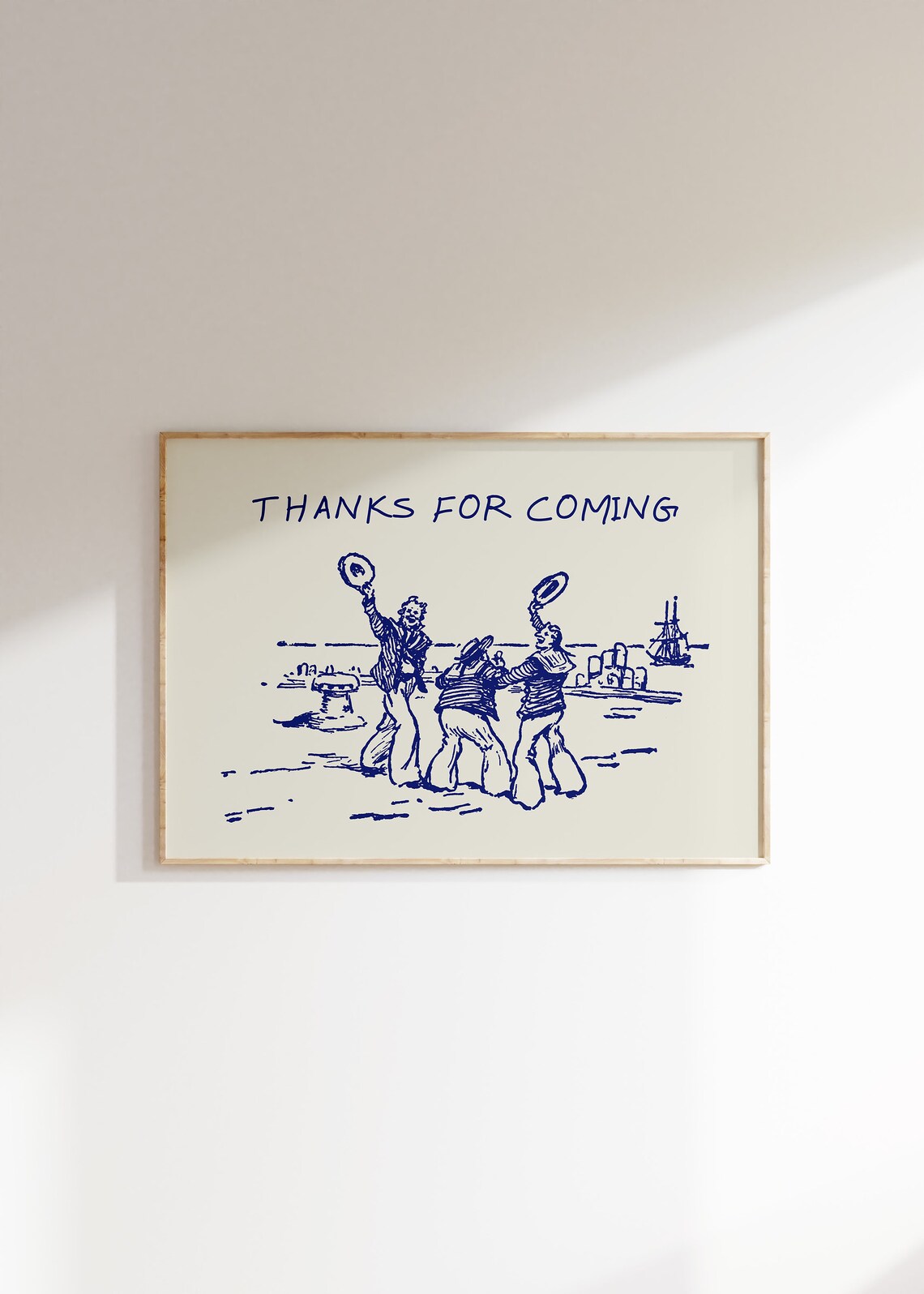 Thanks For Coming Living Room Decor Poster - Image 2